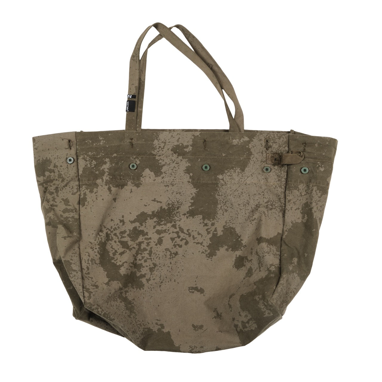 XL Tote Bag — Olive Green Laser Print
