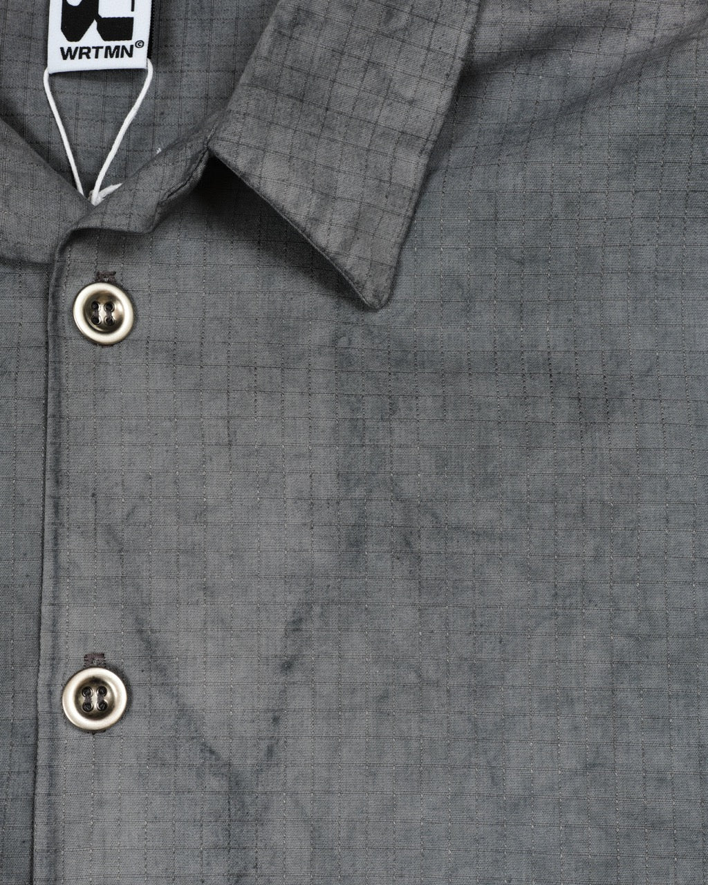 Boxy Ripstop Shirt — Recycrom-Dyed Organic Cotton