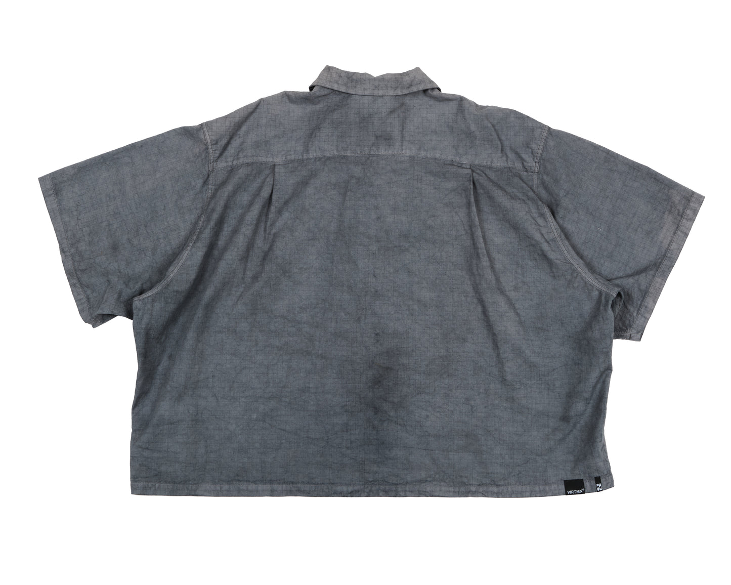 Boxy Ripstop Shirt — Recycrom-Dyed Organic Cotton