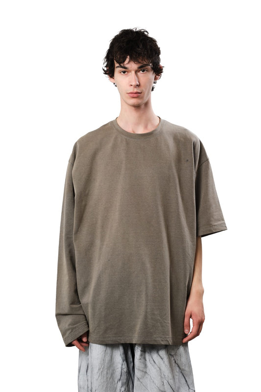 Asymmetrical Tee — Ozone - Treated Washed Black