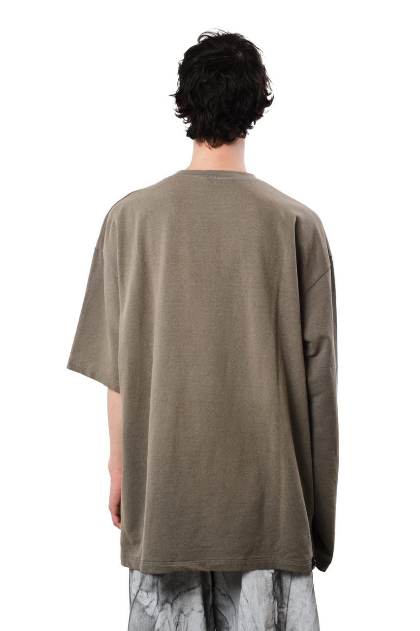 Asymmetrical Tee — Ozone - Treated Washed Black
