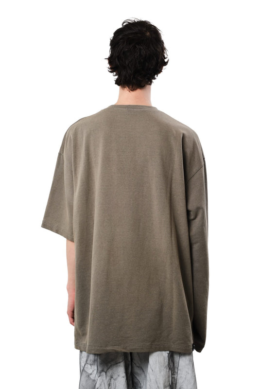 Asymmetrical Tee — Ozone - Treated Washed Black