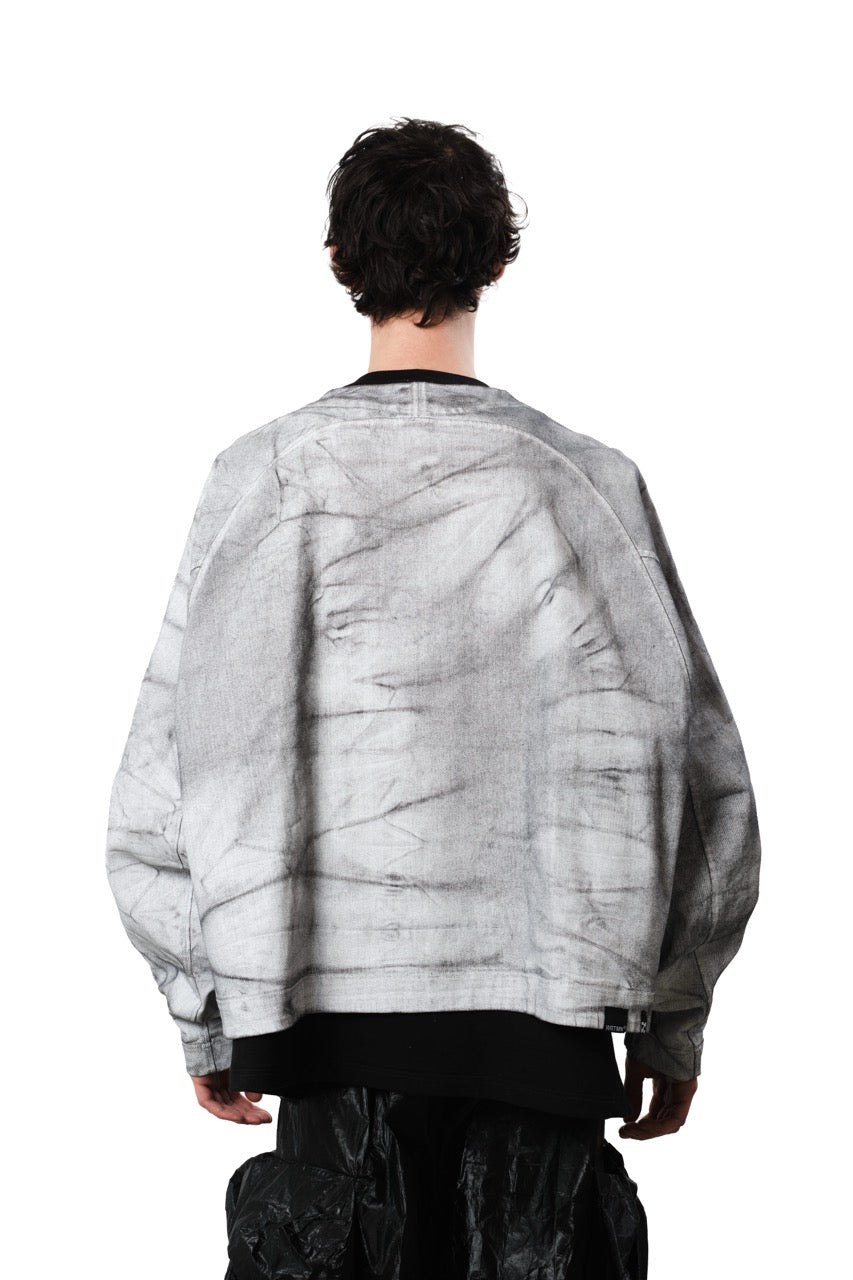 Explorer Jacket — Coated Denim, Marble Wash