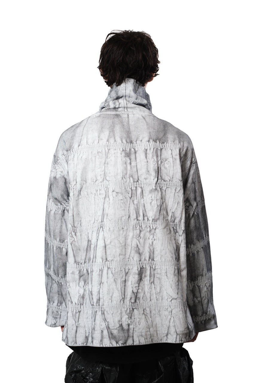 Denim Turtleneck — Coated Denim, Kamleika Wash