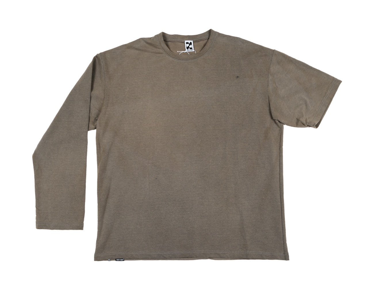 Asymmetrical Tee — Ozone - Treated Washed Black