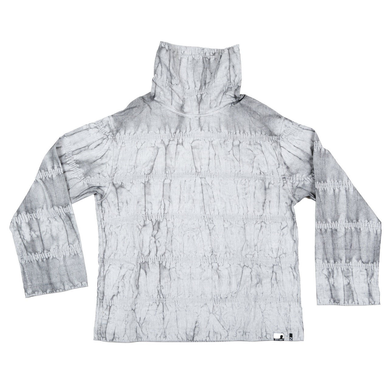 Denim Turtleneck — Coated Denim, Kamleika Wash