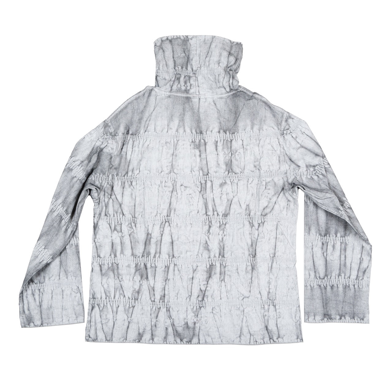 Denim Turtleneck — Coated Denim, Kamleika Wash