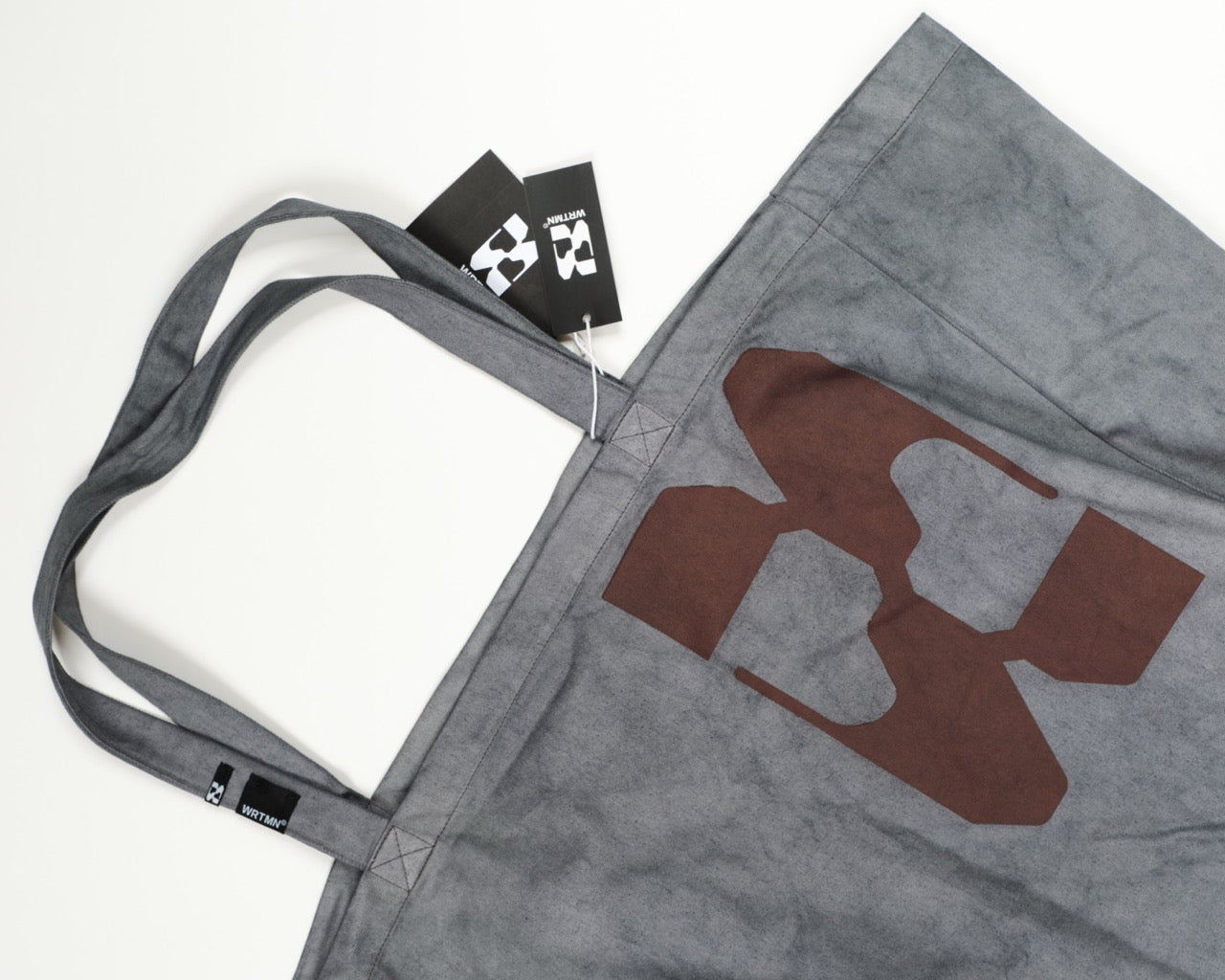 XL Logo Tote Bag — Dark Gray